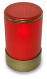 red flameless LED battery operated electric candle